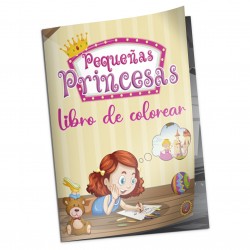 Pequeñas Princesas | Libro de colorear | 2