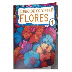 Libro de Colorear Flores 1