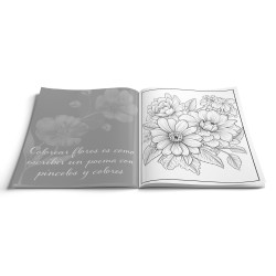 Libro de Colorear Flores 2