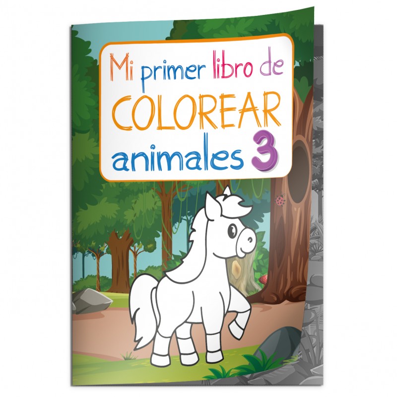 Mi Primer Libro Para Colorear Animales: Libros infantiles 3 anos Libros  para colorear (Bog, Paperback / softback, Spansk)