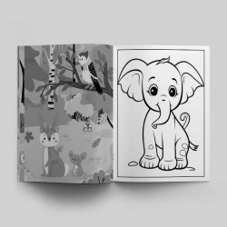 Colorear pequeños animales | Volumen 4