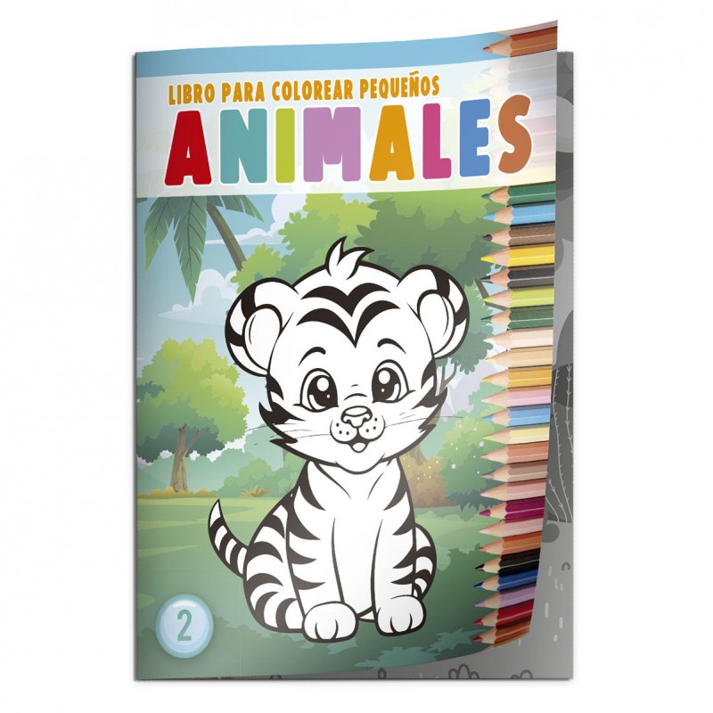 Colorear pequeños animales | Volumen 2