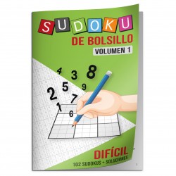Sudoku de Bolsillo | Difícil | Volumen 1